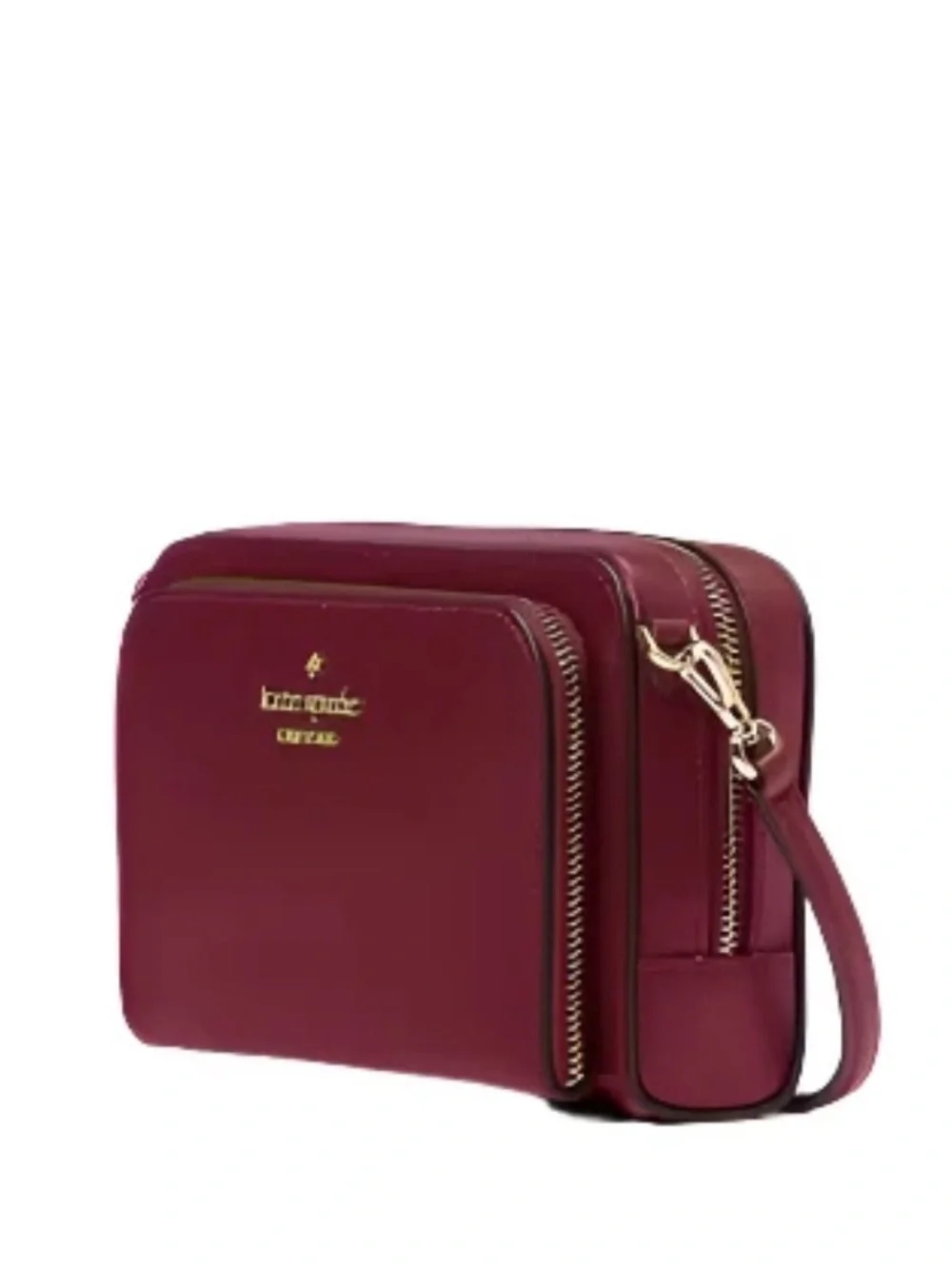 kate spade Plum Leather Crossbody Bag